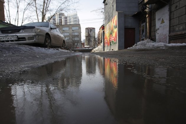Тает лед: как скоро Новосибирск затопит